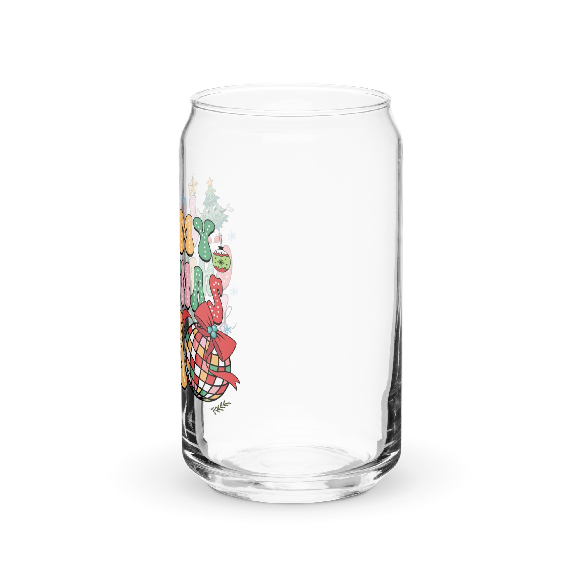 Can-shaped glass