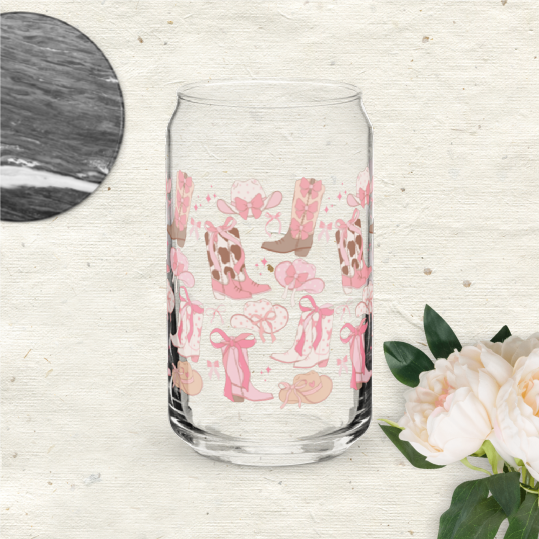 Can-shaped glass
