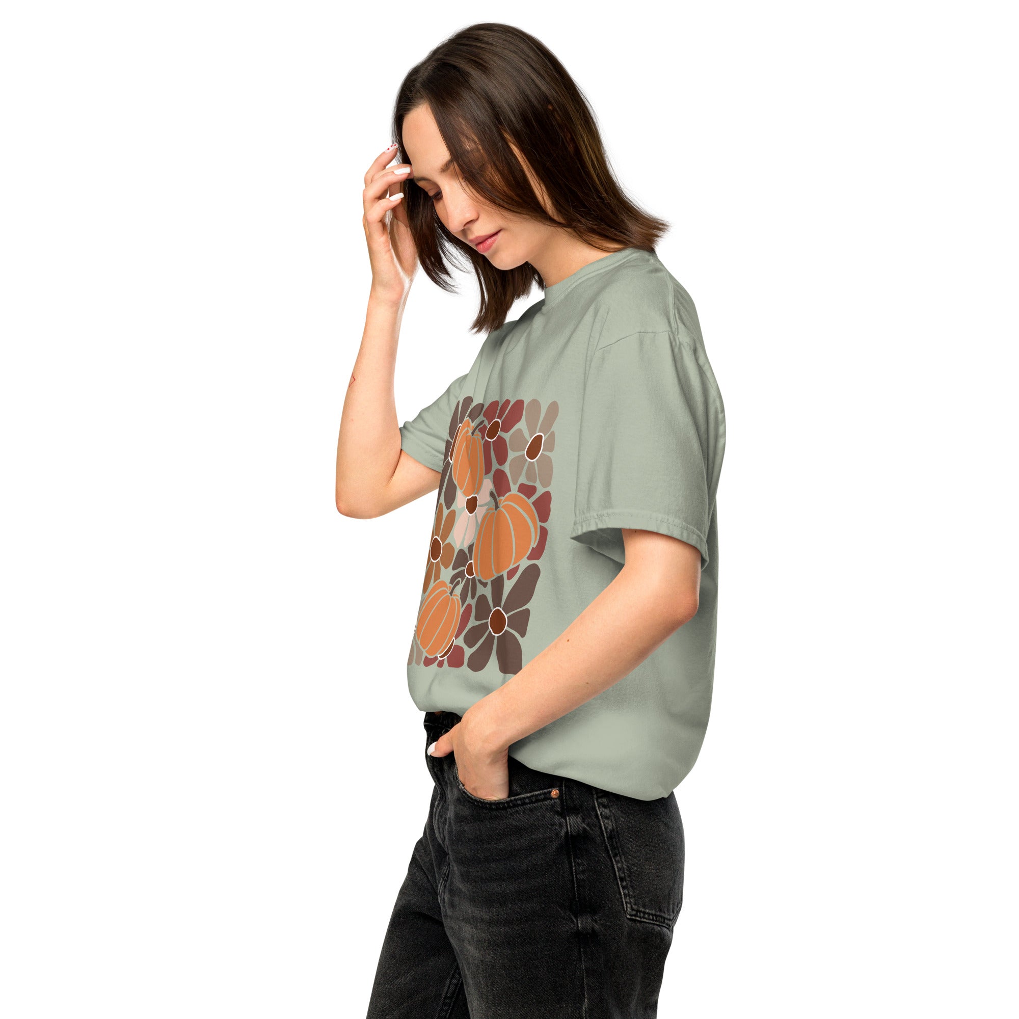 Unisex garment-dyed heavyweight t-shirt
