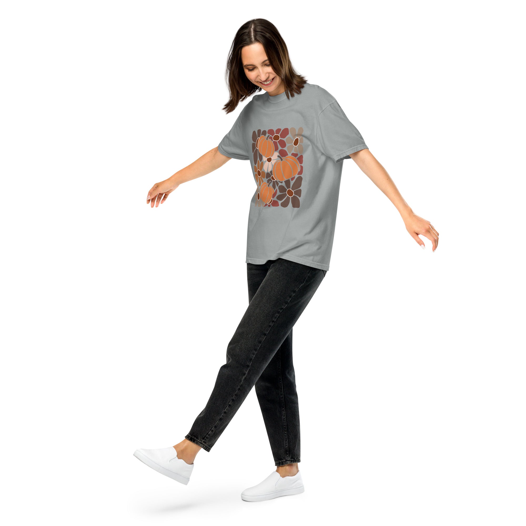 Unisex garment-dyed heavyweight t-shirt